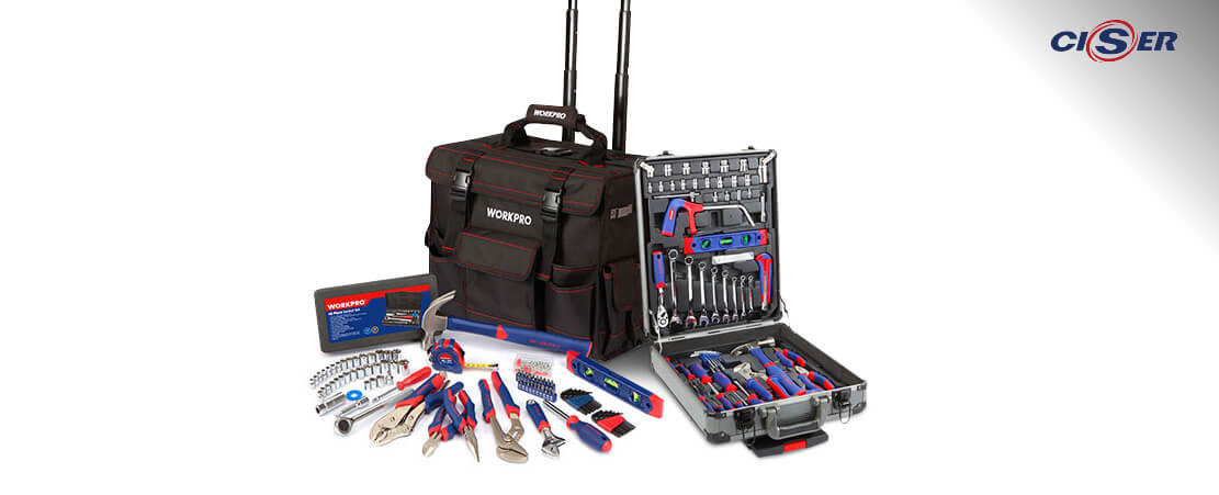 Linha WorkPro Ciser tem fixadores, martelos, alicates e diferentes ferramentas.