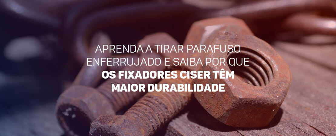 parafuso enferrujado emperrado use a chave de Impacto 